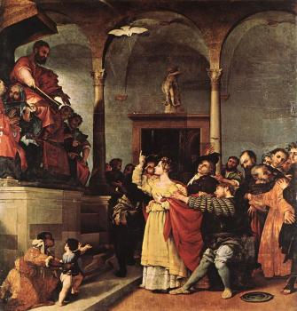 洛倫佐 洛圖 St Lucy before the Judge 洛倫佐 洛圖 St Lucy before the Judge
